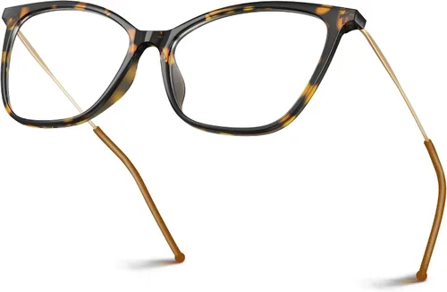 Vista 9 de VISOONE UltraLight Anti-Slip Cat Eye Blue Light Blocking Glasses Calina
