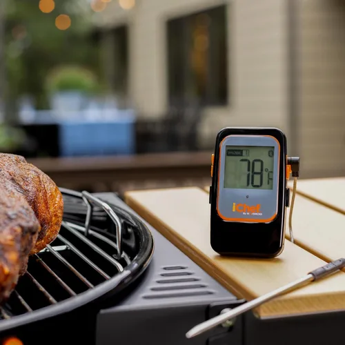 Vista 3 de MAVERICK iChef Bluetooth inalámbrico digital de lectura instantánea cocina parrilla ahumador barbacoa inalámbrico sonda carne termómetro