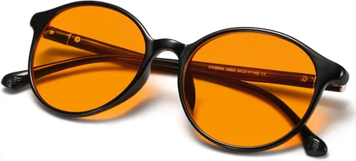 Vista 9 de LIKSMU Gafas de bloqueo de luz azul para computadora, juegos, TV, teléfono, gafas para dormir, mujeres y hombres, filtro profesional anti fatiga