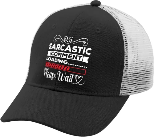 Vista 2 de devor Hat Sarcastic Comment Loading Please Wait Baseball Cap for Men Funny Caps Adjustable