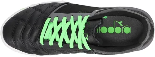 Vista 4 de Diadora Tacos de fútbol Brasil Sala Turf para hombre Negro