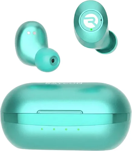 Vista 13 de Raycon - Auriculares inalámbricos Bluetooth para uso diario con micrófono, cancelación activa de ruido, sudor y resistente al agua, auriculares Negro