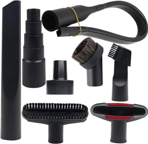 Vista 10 de 11 piezas de accesorios de aspiradora doméstica para accesorios de aspiradora de tienda - Adaptador de manguera de vacío de 2 1/2" a 1 1/4" 11