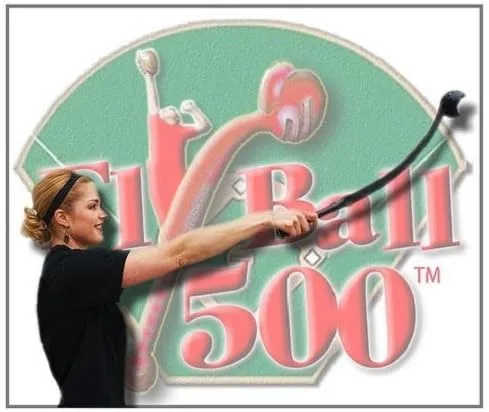 Vista 5 de NstaJam Flyball 500 - Ayuda de entrenamiento de béisbol juvenil para ejercicios de práctica de campo y campo de campo, lanzador de bolas de mosca