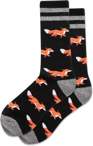 Vista 12 de Hot Sox Calcetines de mujer con patrón geométrico de novedad Heather cáñamo