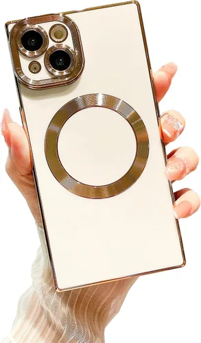 Vista 140 de Owncase Funda Magnética para iPhone 11, (Compatible con MagSafe) (Protección Completa de Lente de Cámara) (Esquinas Reforzadas) Funda Parachoques