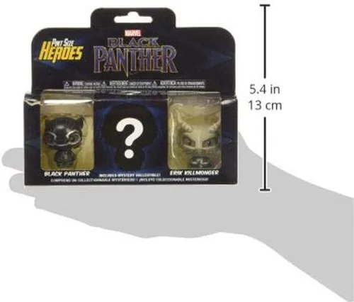 Vista 3 de Funko Pint Size Hero: Black Panther - Paquete de 3 figuras coleccionables (los estilos pueden variar)
