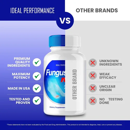 Vista 7 de IDEAL PERFORMANCE (3 unidades) Pastillas para uñas de los pies Hongus Clear Max (180 cápsulas)
