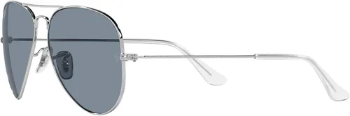 Vista 3 de Ray-Ban - Lentes de sol unisex, montura dorada, lentes verdes, 2.3 pulgadas