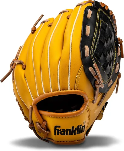 Vista 35 de Franklin Sports Field Master Baseball + Softball Glove - Field Master Adult + Youth Baseball + Softball Mitt - Men's + Women's Gloves - Right Hand
