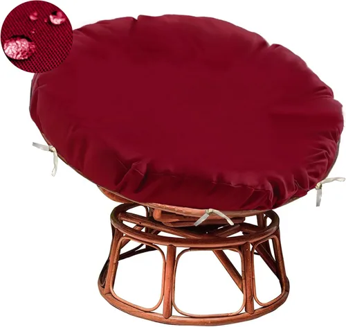 Vista 10 de Sqodok Papasan - Fundas de cojín de 50 pulgadas de tela de pana para interiores, lavables a máquina, con cremallera y correas