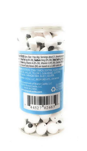 Vista 3 de Festival Candy Eyes Treat Toppers, Dulces 2.9 onzas