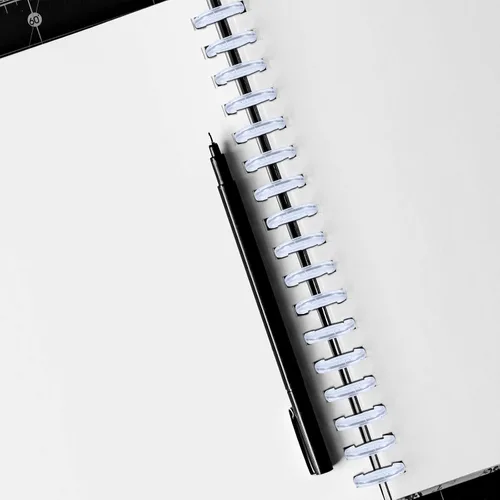 Vista 7 de Outus 50 discos de expansión, cuadernos planificadores, libros de expansión para cuadernos de bricolaje, planificadores transparentes