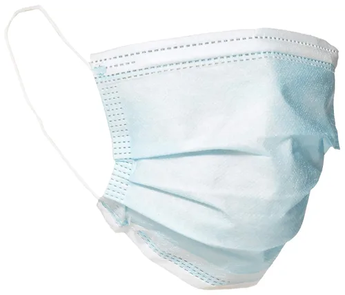 Vista 8 de Mascarilla de uso no médico (50 máscaras por caja), Azul