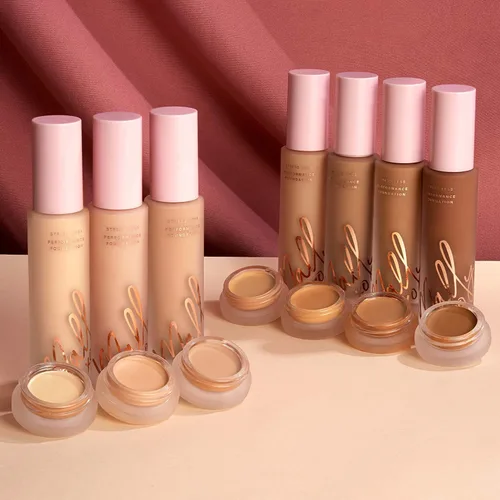 Vista 8 de Mally Beauty Base de maquillaje Stress Less Performance – Profundo – Construible de cobertura media a completa – Líquido de base ligera