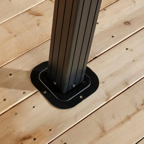 Vista 11 de Sojag Gazebo de techo rígido Dakota para exteriores de 8 x 8 pies