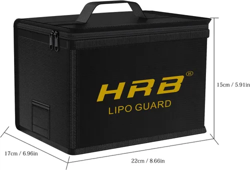 Vista 5 de HRB Paquete de 2 baterías Lipo 6S 4000mAh 60C EC5 y 1 bolsa Lipo