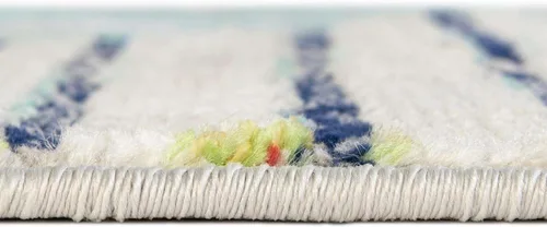 Vista 4 de Unique Loom Ariel Collection - Alfombra rectangular (2 x 3 pies 1 pulgada, color negro)