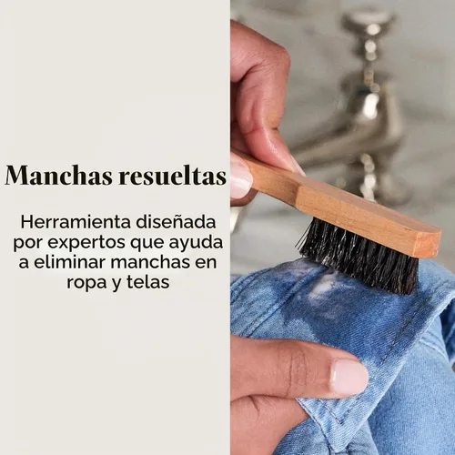 Vista 2 de The Laundress Cepillo para manchas de lavandería, cerdas suaves de crin