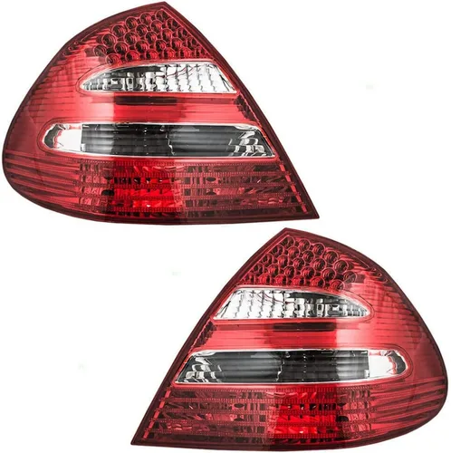 Vista 6 de Para Mercedes-Benz E320 2003 2004 2005 2006 Conjunto de luz trasera LED del lado del conductor MB2800124 211 820 05 64