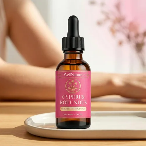 Vista 7 de Wellnature Cyperus Rotundus Oil for Hair Removal - Organic Cold-Pressed Cypress Rotundus Oil to Help Reduce the Appearance of Unwanted Hair