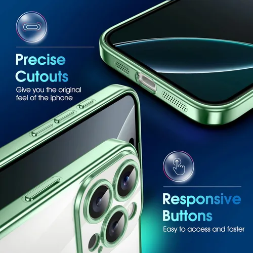 Vista 480 de Supdeal Funda cristalina transparente para iPhone 11, [No se amarillea] [Protección de la cámara] [Probado contra caídas de grado militar] Funda