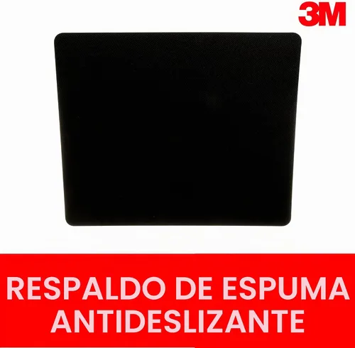 Vista 5 de Tapete para ratón, de 3M, con cubierta trasera no deslizante y diseño de ahorro de energía, estampado de mapa de bits, Bitmap Mejora la precisión