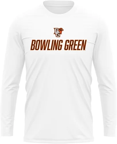 Vista 9 de Official NCAA Collegiate Men's Sport Active Long Sleeve Shirt Italic Name Collection Universidad Estatal de Arizona/W/Nombre Italico/Ls