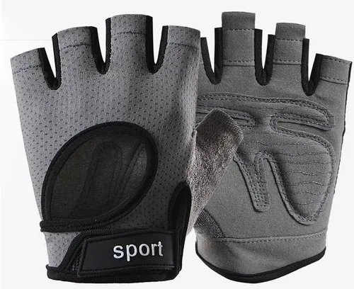 Vista 11 de INOGIH Guantes de gimnasio ligeros y transpirables sin dedos para mujer, guantes de entrenamiento para ejercicio y crossfit