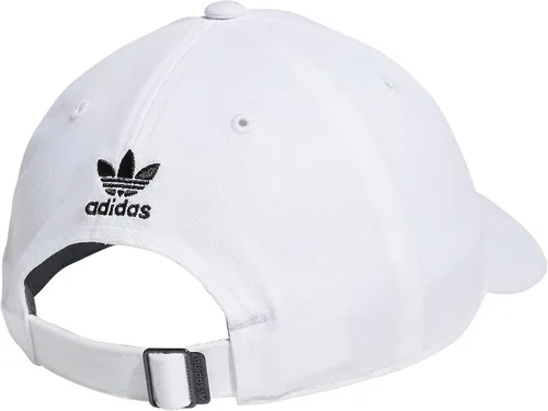 Vista 5 de adidas Originals Slice Trefoil Logo Relaxed Fit Strapback Gorra para hombre