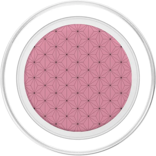 Vista 2 de Carácter de anime rosa japonés Kimono patrón Asanoha Cosplay PopSockets MagSafe PopGrip para iPhone
