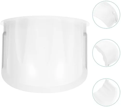 Vista 8 de UKCOCO Funda universal para cámara de exteriores, 2 unidades, protección de lluvia y sol, para domo de puerta al aire libre, S340, parpadeo (blanco)