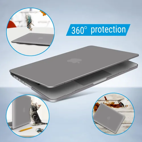Vista 47 de IBENZER - Compatible con Funda para MacBook Pro de 13 Pulgadas 2015 2014 2013 Finales 2012 A1502 A1425, Carcasa Rígida con Cubierta para Teclado