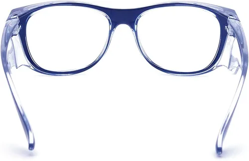 Vista 5 de Gafas de seguridad antivaho con bloqueo de luz azul, protección UV