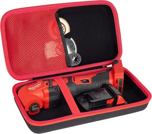 Vista 3 de Funda rígida para batería y cargador Milwaukee M18 de 18 V + herramienta de órbita 2626-20 M18 18V 18,000 OPM