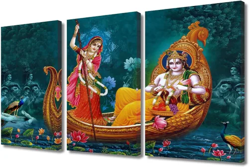 Vista 55 de TUMOVO Arte de pared de Dios hindú para sala de estar, lienzo de Ganesha, arte de pared de escultura de elefante, cuadros modernos, arte
