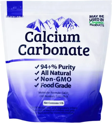 Vista 3 de Carbonato de calcio de grado alimenticio de más del 97 % a partir de piedra caliza, cc1f, 1