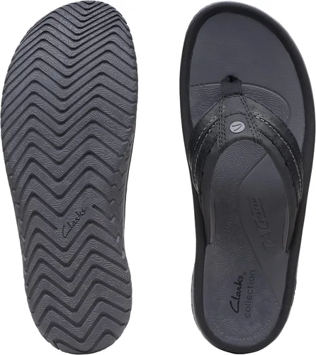 Vista 4 de Clarks Men's Wesley Post Flip-Flop
