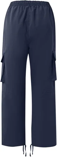 Vista 4 de WENKOMG1 Pantalones tácticos básicos para hombre, transpirables, cintura elástica, pantalones deportivos