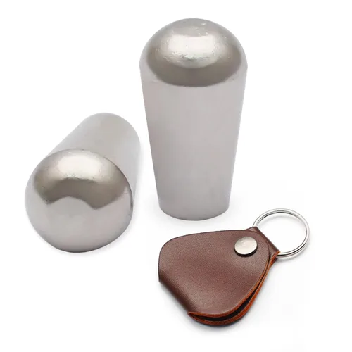 Vista 10 de MAXCHEER 2 puntas de interruptor de palanca de latón M3.5 LP de 3 vías con bolsa de púa de guitarra, perilla de interruptor de pastilla para Negro