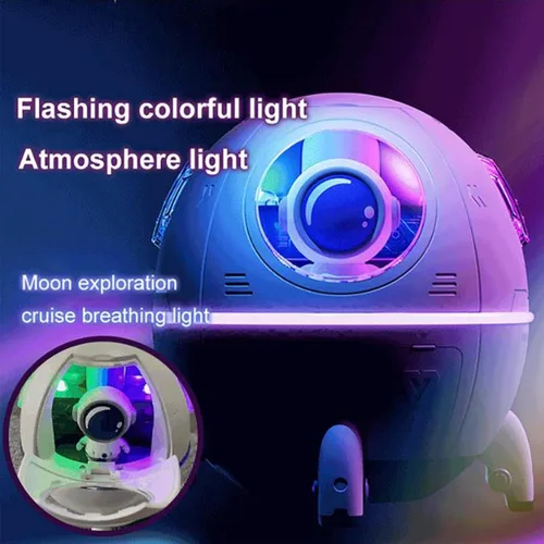 Vista 5 de Humidificadores para dormitorio, habitación de niños, mini humidificador de niebla fría, difusor de bebé con luz nocturna, pequeños humidificadores