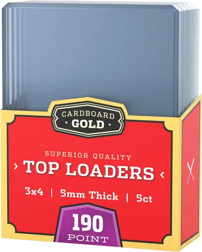 Vista 9 de Cardboard Gold Cargadores superiores para tarjetas de 190 puntos