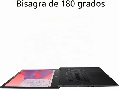 Vista 5 de asus ASUS Chromebook CX1, pantalla NanoEdge Full HD de 15.6 pulgadas, procesador Intel Celeron N3350, 64 GB de almacenamiento eMMC, 4 GB de RAM