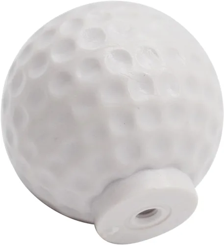 Vista 5 de Juego de 6 pomos para cajones de pelota de golf, decoración del hogar, tiradores de cajón para aparador, armario, armario, cocina, perillas