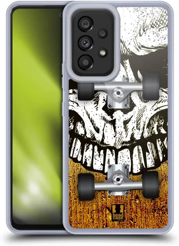 Vista 8 de Head Case Designs Flight Skateboards Gel Case [Military Grade Protection] Compatible with Samsung Galaxy A53 5G (2022)