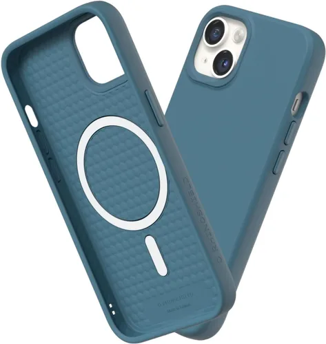 Vista 19 de RhinoShield SolidSuit MagSafe - Funda compatible con iPhone 14/iPhone 13 Fuerte magnético, protección contra caídas de grado militar, diseño