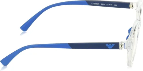 Vista 3 de Emporio Armani Gafas de sol redondas Ea3202f Low Bridge Fit para hombre