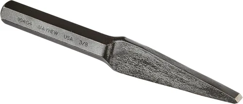 Vista 3 de Mayhew Tools 10405 - Cincel para cabo, 1/2", acabado de óxido negro