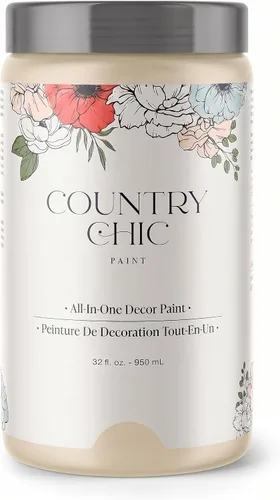 Vista 115 de Country Chic - Pintura a la tiza todo en uno para muebles y armarios, ecológica, acabado mate, con primer y sellador, para madera y metal, Alchemist