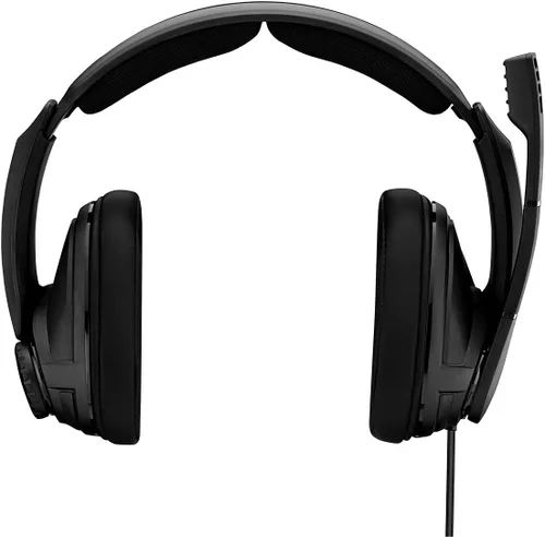 Vista 5 de EPOS I Sennheiser GSP 302 - Auriculares para juegos con micrófono de cancelación de ruido, abatibles para silenciar, cómodas almohadillas de espuma